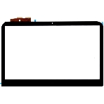 Сенсорное стекло (тачскрин) для Dell TCP14F71 V0.2, черный, фото 1