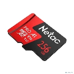 Флеш Карта MicroSD card Netac P500 Extreme Pro 256Gb, retail version w/SD adapter, фото9