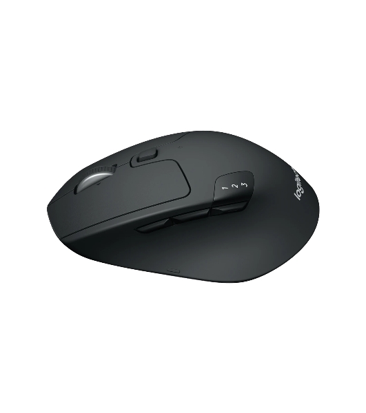 Мышь беспроводная Logitech M720 Triathlon черный, 1000 dpi, радиоканал, Bluetooth, USB, кнопки - 8