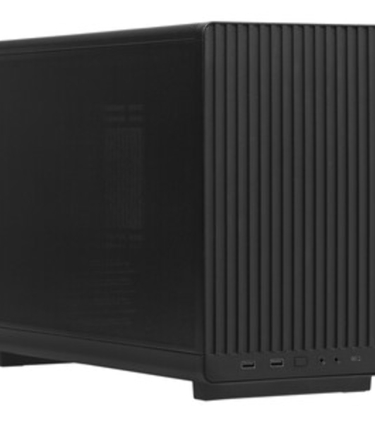 Корпус Lian Li A3-mATX Wood Black, Micro-Tower, чёрный