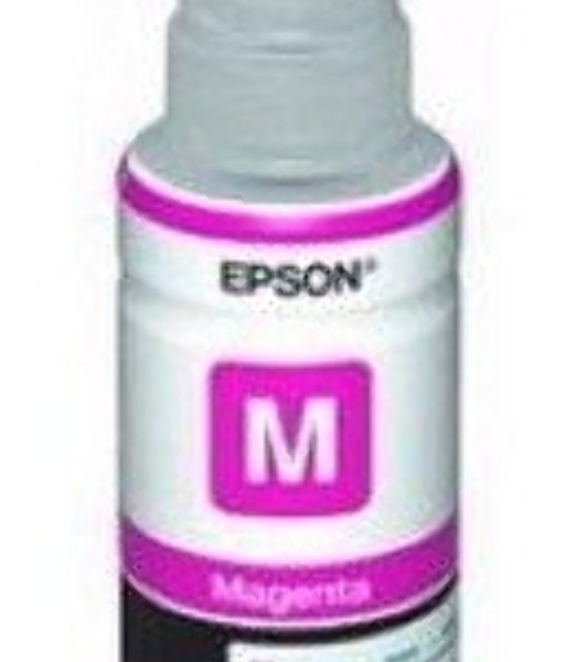 Чернила Epson T6643 Magenta (C13T66434A) пурпурные, контейнер 70 мл., для L100/L110/L120/L1300/L200/L210/L300/L350/L355/L550