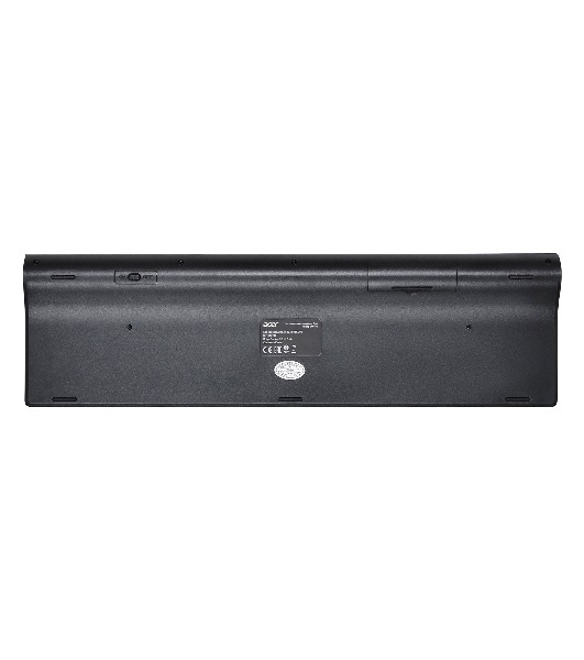 Комплект клавиатура+мышь Acer OKR030 беспроводной, USB, 1200 DPI, чёрный