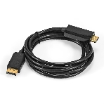 Кабель DisplayPort-HDMI ExeGate EX-CC-DP-HDMI-2.0 (20M/19M, 2м, экран), фото2
