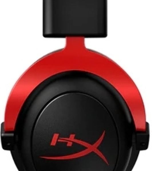 Гарнитура HyperX Cloud II красный, проводная, совместимость с консолями