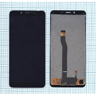 Дисплей для Xiaomi Redmi 6, Redmi 6A в сборе с тачскрином черный