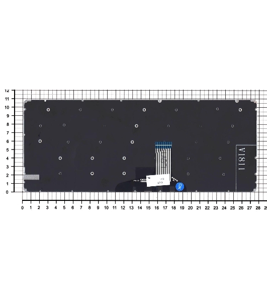 Клавиатура для ноутбука HP Chromebook 14A-NA черная