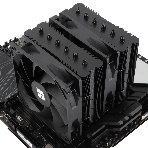 Устройство охлаждения(кулер) Thermalright Peerless Assassin 120 SE Soc-AM5/AM4/1200/1700/1851 черный 4-pin 25.6dB Al+Cu 730gr Ret (PA120-SE), фото4