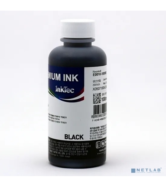 Чернила Epson R200/R270 (InkTec) T0821, BK, 0,1л