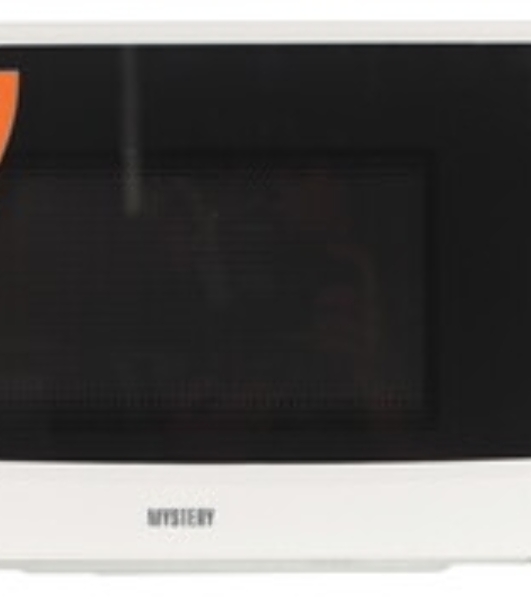 Микроволновая печь Mystery MMW-2012 белый, 20 л, 800 Вт, переключатели - поворотный механизм