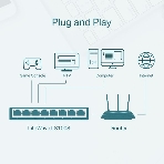 Коммутатор TP-Link LS1008 8x100Mb неуправляемый, фото5