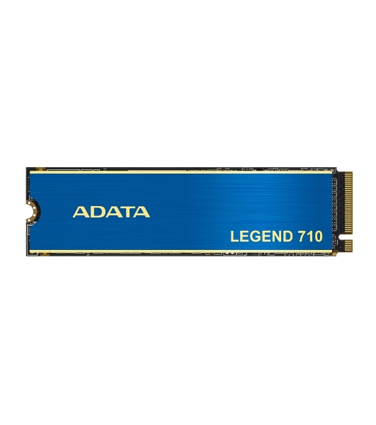 Накопитель SSD ADATA LEGEND 710, 1Tb, PCIe 3.0 x4, M.2 2280, NVMe, R/W 2400/1800, с радиатором