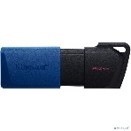 Флешка USB Kingston DataTraveler Exodia M (DTXM/64Gb), 64Gb, USB 3.0, R/W 70/45, черный/синий, фото9