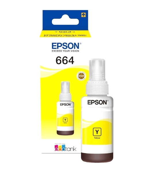 Чернила для Epson C13T66444A Epson L100 (yellow) 70 мл