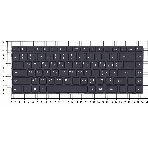 Клавиатура для ноутбука Lenovo IdeaPad 100-14IBY черная, фото3