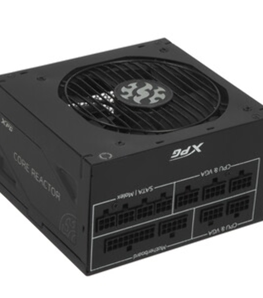 Блок питания ADATA COREREACTORIIVE750G-BKCEU, 750Вт, 80 PLUS Gold, 120мм, модульный, черный
