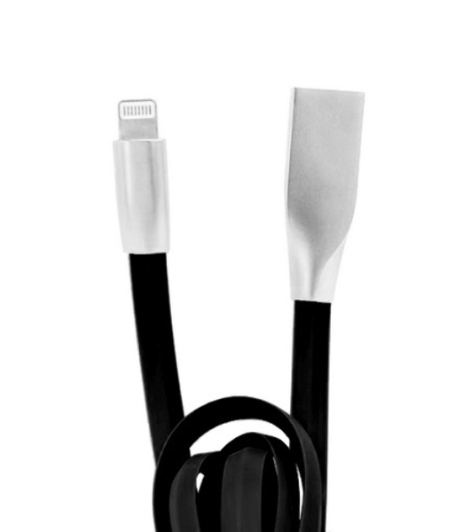 Кабель USB ACD-Infinity Lightning - USB-A TPE, 1.2м, черный