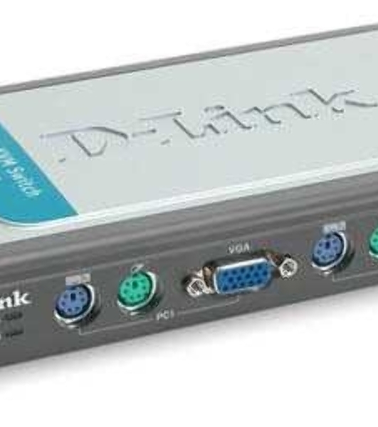 Переключатель KVM D-link DKVM-4K/B3A 4-портовый KVM-переключатель с портами VGA и PS/2