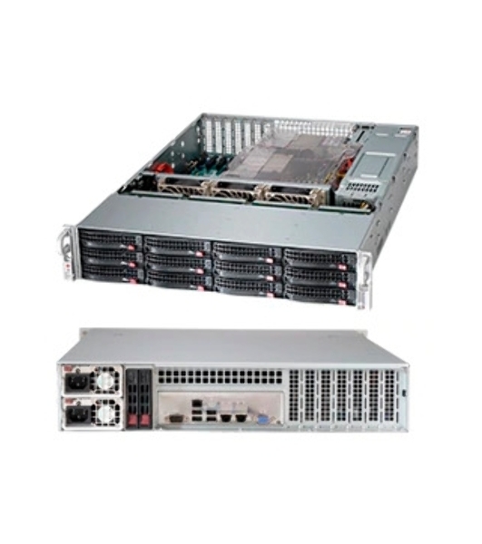 Корпус SuperMicro CSE-826BE1C4-R1K23LPB 1200W черный