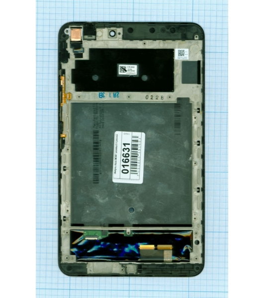 Модуль (матрица + тачскрин) для Asus MeMO Pad 8 ME581 розовый с рамкой