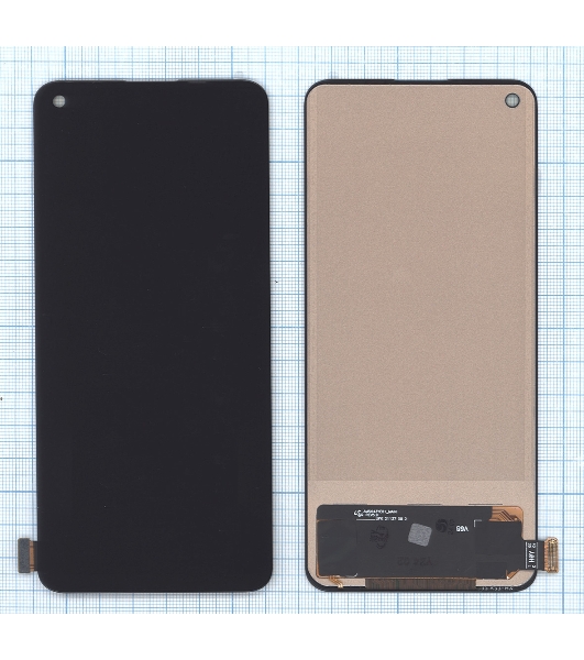 Дисплей для OnePlus Nord 2T в сборе с тачскрином TFT черный