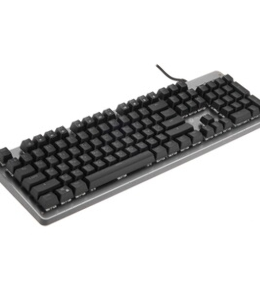 Клавиатура Oklick 970G Dark Knight проводная, USB Type-A, чёрный/серебристый