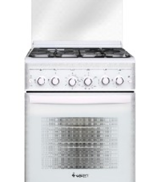 Плита газовая Gefest ПГ 5300-02 0040 белый, конфорок 4 шт, духовка 52 л, 50 см x 85 см x 58.5 см