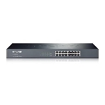 Коммутатор TP-Link SMB TL-SG1016 Коммутатор 16-port Gigabit Switch, 1U 19-inch rack-mountable steel case, фото4