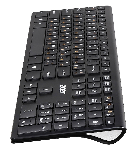 Комплект клавиатура+мышь Acer OKR030 беспроводной, USB, 1200 DPI, чёрный