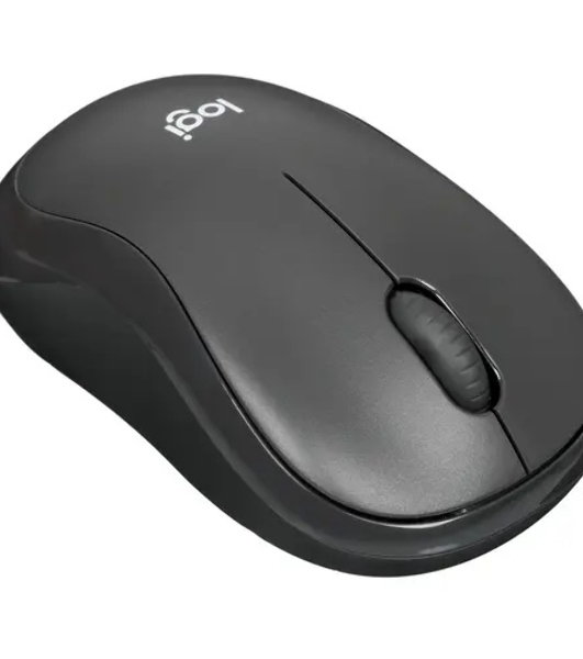 Мышь беспроводная Logitech M240 SILENT графитовый, 4000 dpi, Bluetooth, кнопки - 3