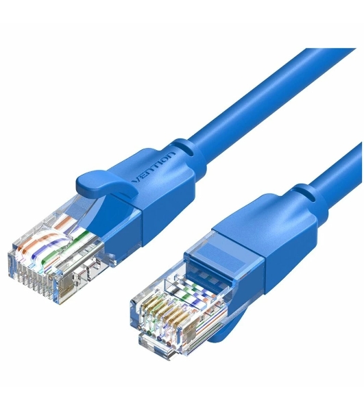 Патч-корд Vention прямой UTP cat.6, RJ45 - 2м. синий
