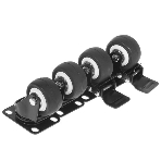 Стойка двухрамная Lanmaster TWT-RACK2-42U-6X10 42U 600 мм X 1000 мм серый, фото5