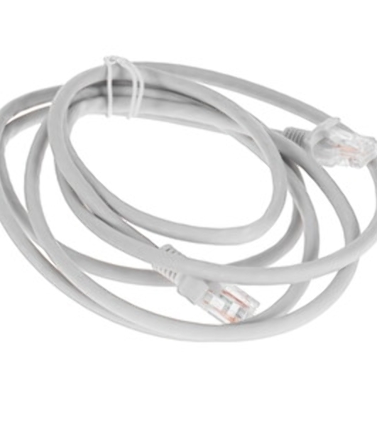 Патч-корд LSZH медный UTP Cablexpert PP30-2M cat.5e, 2м, литой, многожильный, серый