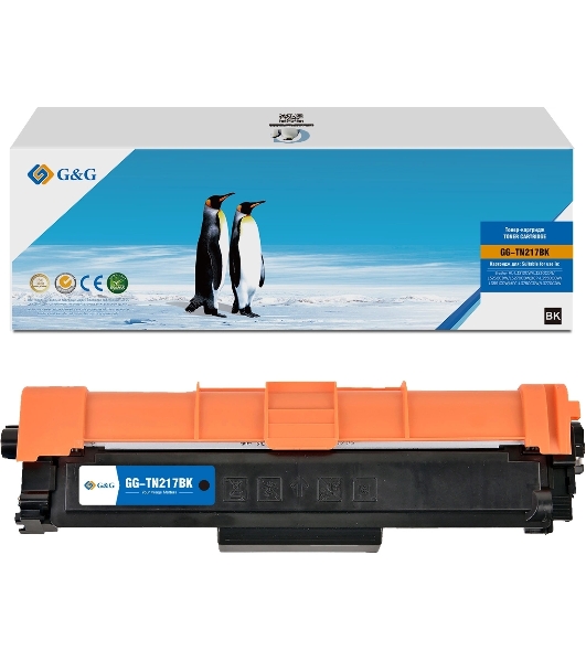 Картридж лазерный G&G GG-TN217BK TN-217BK черный (3000стр.) для Brother HL-L3210CW/L3230CDN/L3230CDW/L3270CDW;DCP-L3550CDW/L3551CDW;MFC-L3750CDW/L3770CDW
