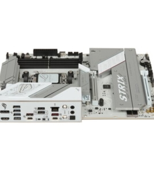 Материнская плата ASUS ROG STRIX B850-A GAMING WIFI, AM5, AMD B850, 4xDDR5, 2xSATA, 4xM.2, 1xPCIe 5.0 x16, 1xPCIe 4.0 x16, 1xPCIe x4, 1xDP, 1xHDMI, 1x2.5Gb LAN, 1xUSB-C 20Gbps, 1xUSB-C 10Gbps, 2xUSB-A 10Gbps, 4xUSB 5Gbps, 2xUSB-A 2.0, 3x3.5 мм, 7.1, ATX