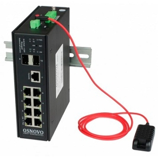 Коммутатор Osnovo SW-80802/I(Port 90W, 300W) управляемый