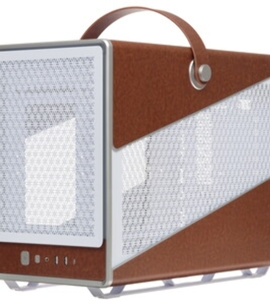 Компьютерный корпус Montech Heritage (W) белый без БП mATX 9x120мм 2x140мм 2xUSB3.0 audio bott PSU
