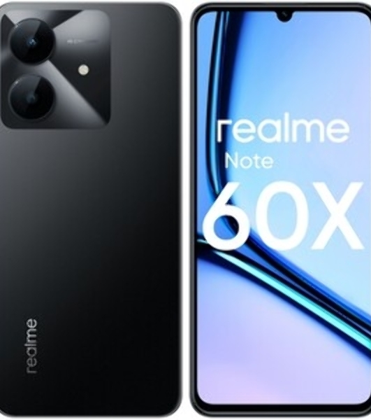 Смартфон Realme Note 60х RMX3938 4/128Gb, черный