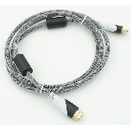 Кабель HDMI Ver.1.4 черный jack HDMI(19pin)/HDMI(19pin) 1.8м феррит.кольца позолоченные контакты, фото2
