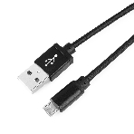 Кабель Gembird USB 2.0 Cablexpert AM/microBM 5P, 1м, нейлоновая оплетка, алюминиевые разъемы, черный, пакет, фото6