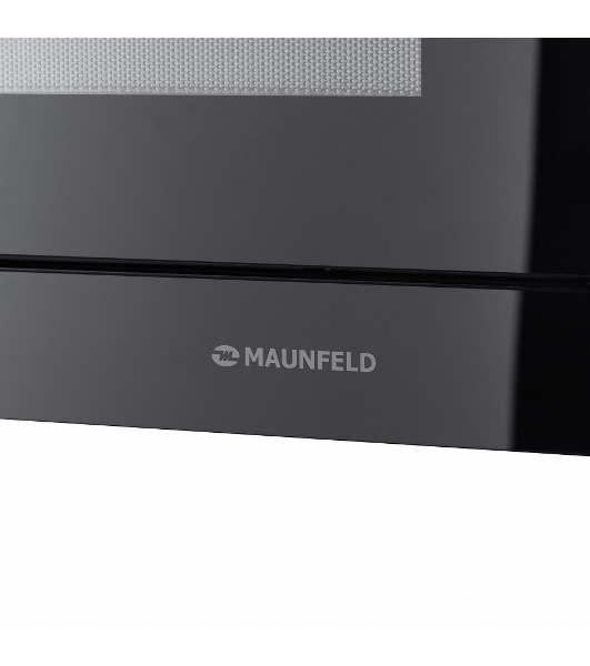Встраиваемая микроволновая печь Maunfeld MBMO.20.1PGb черный, 20 л, 800 Вт, переключатели - поворотный механизм