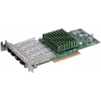 Плата коммуникационная SuperMicro 4-port 10Gbe Standard LP with SFP+, Intel XL710-AM1, фото3
