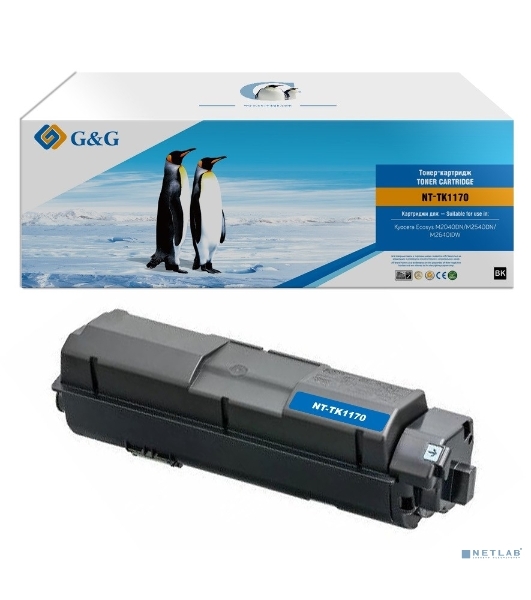 Картридж лазерный G&G GG-TK1170 черный (7200 стр.) для Kyocera Ecosys M2040DN/M2540DN/M2640IDW