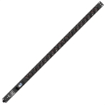 Вертикальный блок розеток с автоматом защиты ExeGate ServerPro PDU-V201 Al-20S-T-1P (19', 1U, Алюминий, 20 Schuko, клеммная колодка, 16A, автомат защиты, черный, RTL), фото7