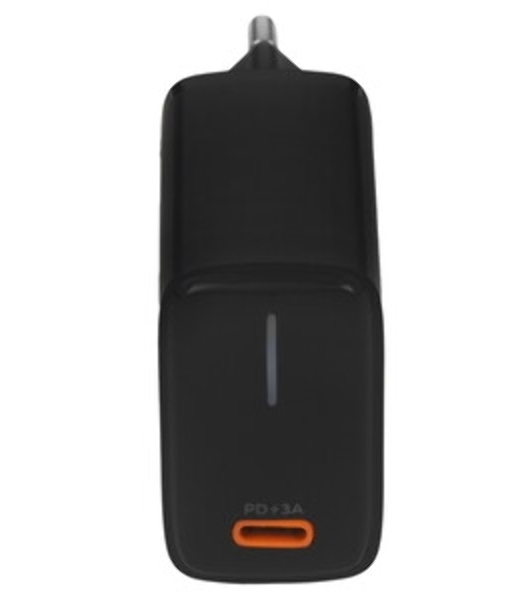 Сетевое зарядное устройство MORE CHOICE (4610196409912) NC60a черный - СЗУ 1USB-C 3.0A PD 20W быстрая зарядка для Type-C