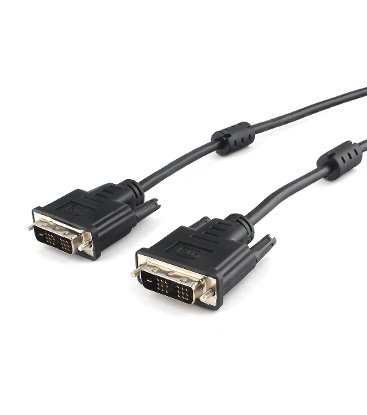 Кабель DVI-D single link Cablexpert CC-DVIL-BK-10, 19M/19M, 3.0м, CCS, черный, экран, феррит.кольца, пакет