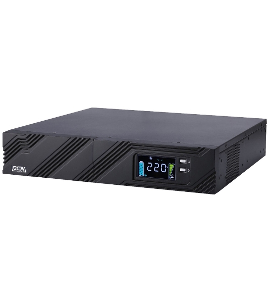 Источник бесперебойного питания Powercom Smart King Pro+ SPR-2000 LCD 1600Вт 2000ВА черный
