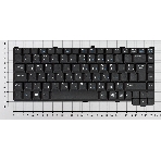Клавиатура для ноутбука Fujitsu-Siemens Amilo M7440 M7440G M6100 черная, фото2