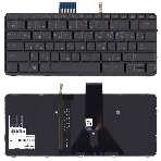 Клавиатура для ноутбука HP EliteBook Folio 1020 G1 черная с подсветкой, фото3