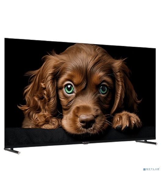 Телевизор TopDevice 50'' TDTV50CQ09U черный QLED UHD 60Hz Google TV 2GB/16GB