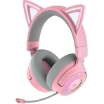 Гарнитура Razer Kraken Kitty V3 Pro Quartz розовый, беспроводная, bluetooth, до 70 ч, подсветка, фото7